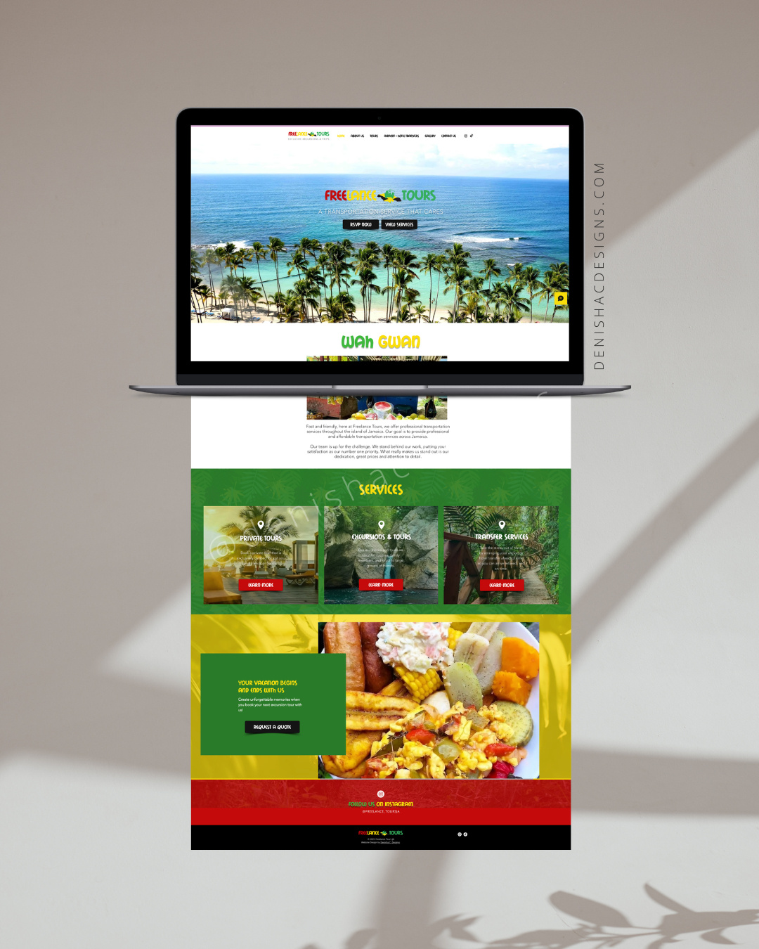 FREELANCE TOURS Tour & Travel Service Structured to better showcase offerings and drive bookings