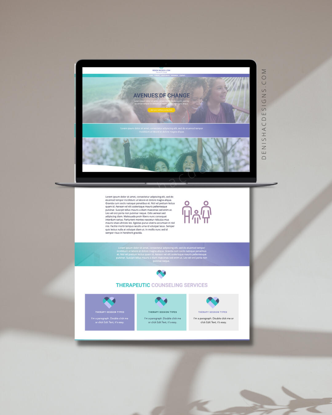 RENDA L. WOODS, LCSW Private Therapy Practice Built to feel more trustworthy, structured, and client-ready